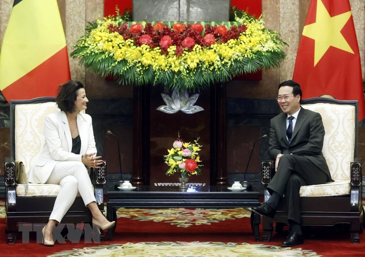 State President expects stronger cooperation between Vietnam and Belgium